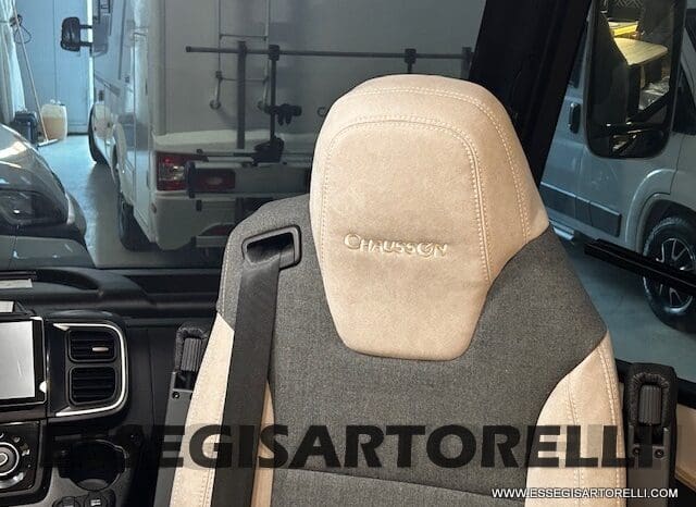 MOTORHOME CHAUSSON EXALTIS 7057 AUTOMATICO 2026 LETTI GEMELLI GARAGE 4 POSTI OMOLOGATI pieno