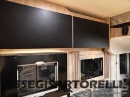MOTORHOME CHAUSSON EXALTIS 7057 AUTOMATICO 2026 LETTI GEMELLI GARAGE 4 POSTI OMOLOGATI pieno