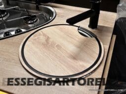 MOTORHOME CHAUSSON EXALTIS 7057 AUTOMATICO 2026 LETTI GEMELLI GARAGE 4 POSTI OMOLOGATI pieno