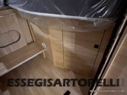MOTORHOME CHAUSSON EXALTIS 7057 AUTOMATICO 2026 LETTI GEMELLI GARAGE 4 POSTI OMOLOGATI pieno