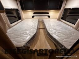 MOTORHOME CHAUSSON EXALTIS 7057 AUTOMATICO 2026 LETTI GEMELLI GARAGE 4 POSTI OMOLOGATI pieno