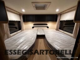 MOTORHOME CHAUSSON EXALTIS 7057 AUTOMATICO 2026 LETTI GEMELLI GARAGE 4 POSTI OMOLOGATI pieno