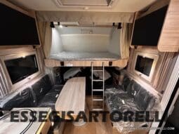 MOTORHOME CHAUSSON EXALTIS 7057 AUTOMATICO 2026 LETTI GEMELLI GARAGE 4 POSTI OMOLOGATI pieno
