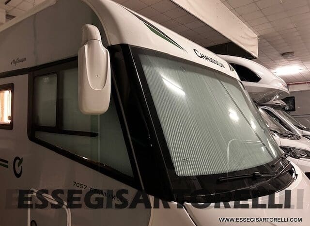 MOTORHOME CHAUSSON EXALTIS 7057 AUTOMATICO 2026 LETTI GEMELLI GARAGE 4 POSTI OMOLOGATI pieno