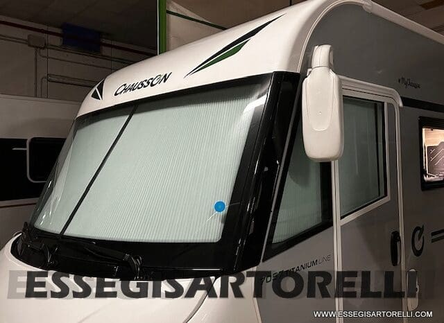 MOTORHOME CHAUSSON EXALTIS 7057 AUTOMATICO 2026 LETTI GEMELLI GARAGE 4 POSTI OMOLOGATI pieno