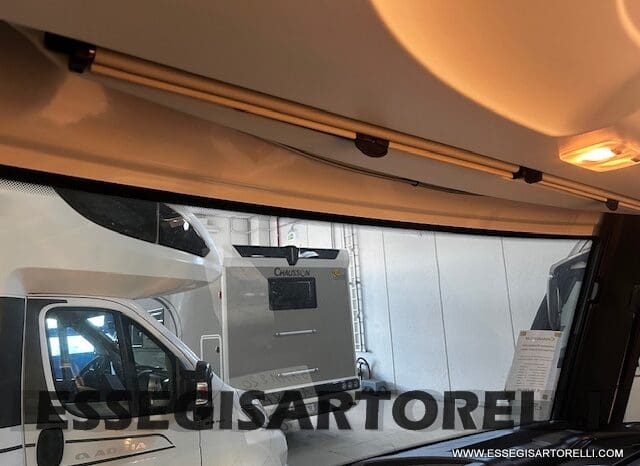 MOTORHOME CHAUSSON EXALTIS 7057 AUTOMATICO 2026 LETTI GEMELLI GARAGE 4 POSTI OMOLOGATI pieno
