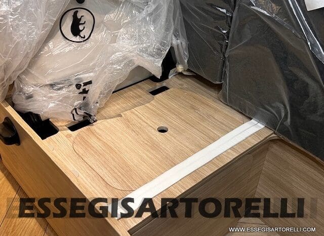 MOTORHOME CHAUSSON EXALTIS 7057 AUTOMATICO 2026 LETTI GEMELLI GARAGE 4 POSTI OMOLOGATI pieno