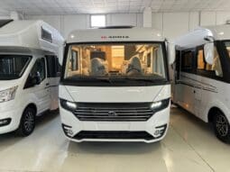 ADRIA SONIC PLUS 700 SL GARAGE LETTI GEMELLI GAMMA 2025 FARI LED E UCONNECT 10″ pieno