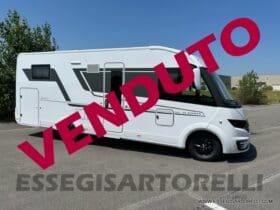 ADRIA SONIC PLUS 700 SL GARAGE LETTI GEMELLI GAMMA 2025 FARI LED E UCONNECT 10″