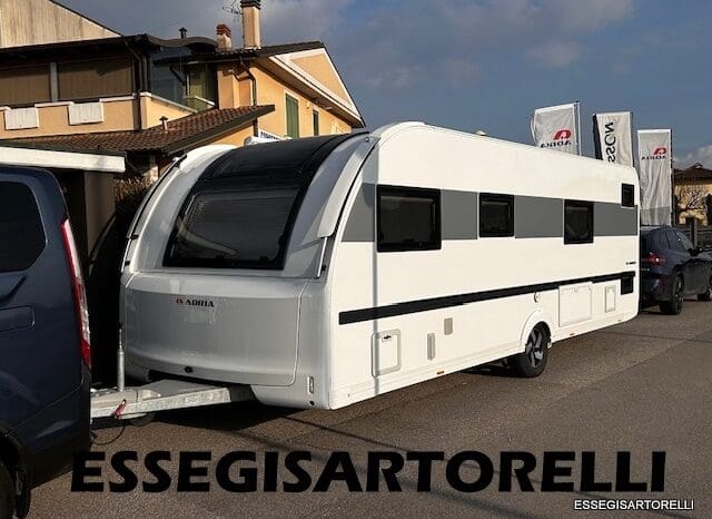 ADRIA NEW ALPINA 663 UK CARAVAN 7 POSTI TOP CLIMA, MOVER, TENDALINO, ALDE 2024 pieno