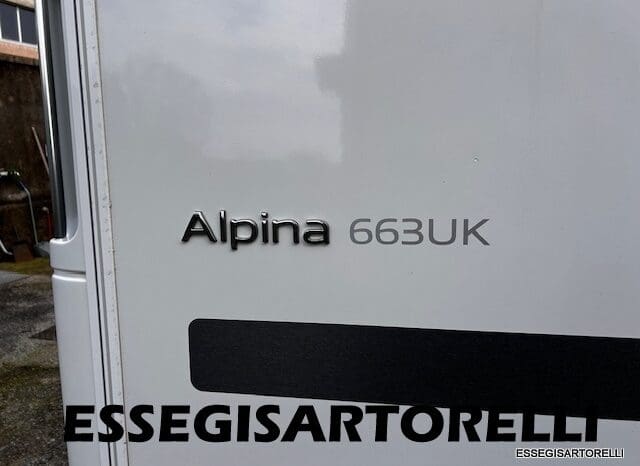 ADRIA NEW ALPINA 663 UK CARAVAN 7 POSTI TOP CLIMA, MOVER, TENDALINO, ALDE 2024 pieno