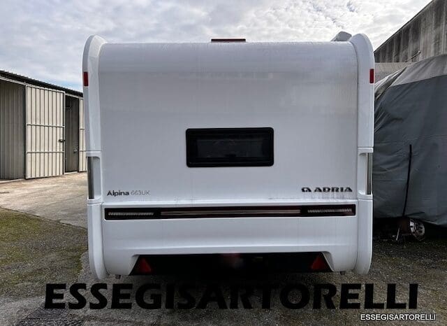 ADRIA NEW ALPINA 663 UK CARAVAN 7 POSTI TOP CLIMA, MOVER, TENDALINO, ALDE 2024 pieno