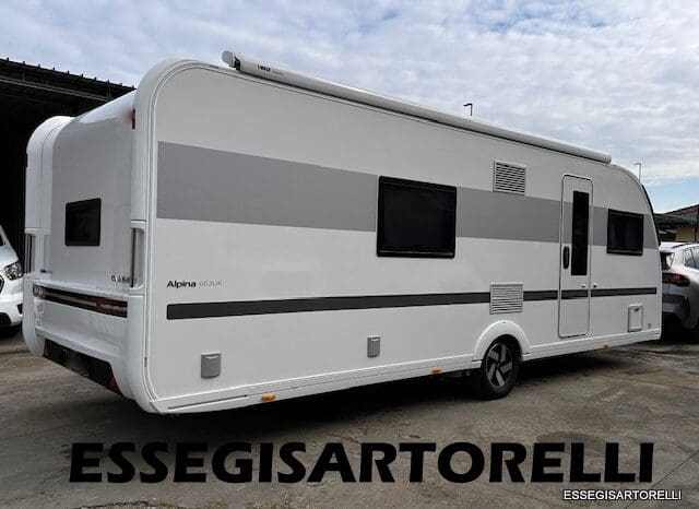 ADRIA NEW ALPINA 663 UK CARAVAN 7 POSTI TOP CLIMA, MOVER, TENDALINO, ALDE 2024 pieno