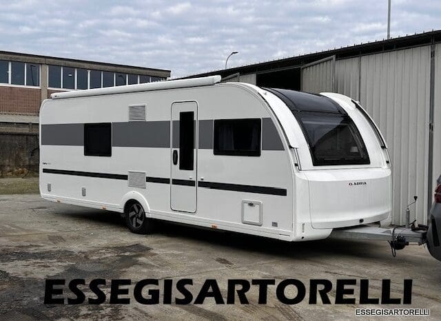 ADRIA NEW ALPINA 663 UK CARAVAN 7 POSTI TOP CLIMA, MOVER, TENDALINO, ALDE 2024 pieno