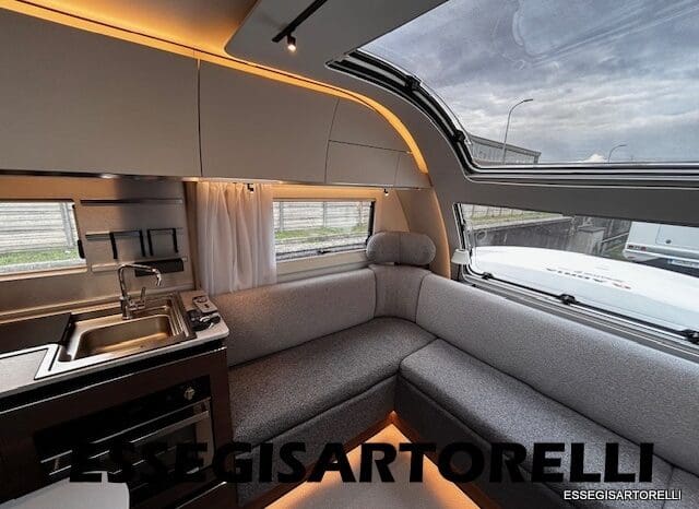 ADRIA NEW ALPINA 663 UK CARAVAN 7 POSTI TOP CLIMA, MOVER, TENDALINO, ALDE 2024 pieno