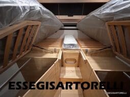 CHAUSSON NEW TITANIUM LINE 627 GARAGE E BASCULANTE 699 cm 165 CV POWER 2026 pieno