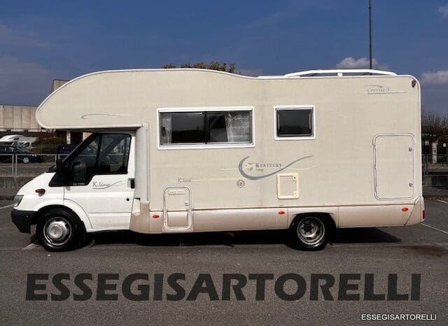 KENTUCKY CORRAL 3 MANSARDATO 6 POSTI OMOLOGATI 2005 TRANSIT GEMELLATO 137 CV pieno