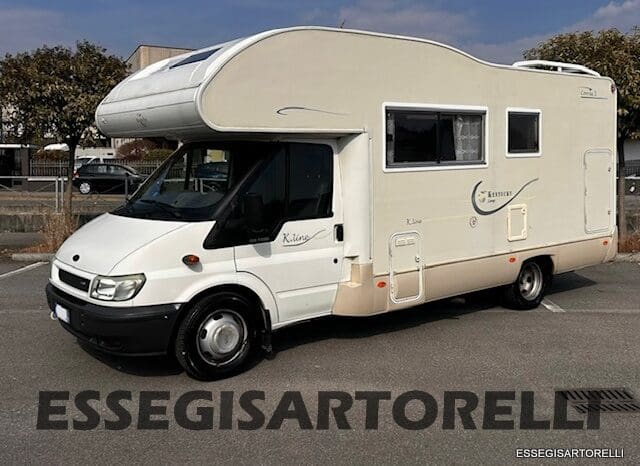 KENTUCKY CORRAL 3 MANSARDATO 6 POSTI OMOLOGATI 2005 TRANSIT GEMELLATO 137 CV pieno