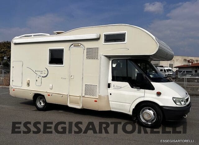 KENTUCKY CORRAL 3 MANSARDATO 6 POSTI OMOLOGATI 2005 TRANSIT GEMELLATO 137 CV pieno