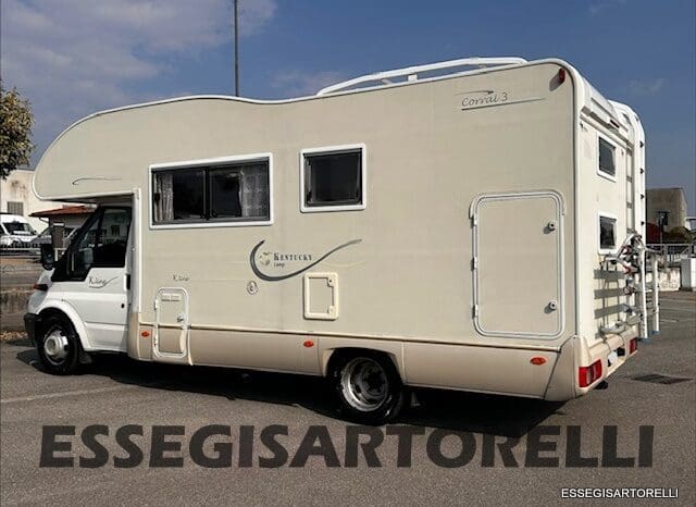 KENTUCKY CORRAL 3 MANSARDATO 6 POSTI OMOLOGATI 2005 TRANSIT GEMELLATO 137 CV pieno