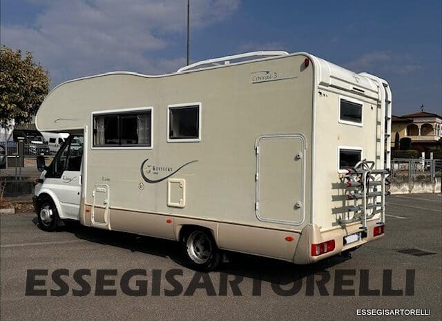 KENTUCKY CORRAL 3 MANSARDATO 6 POSTI OMOLOGATI 2005 TRANSIT GEMELLATO 137 CV pieno