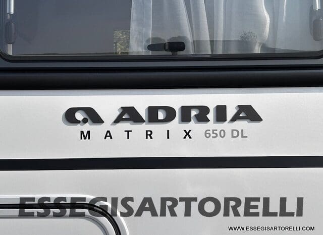 ADRIA MATRIX 60° SELECTION M 650 DL AUTOMATICO SILVER 2026 GEMELLI GARAGE BASCULANTE pieno