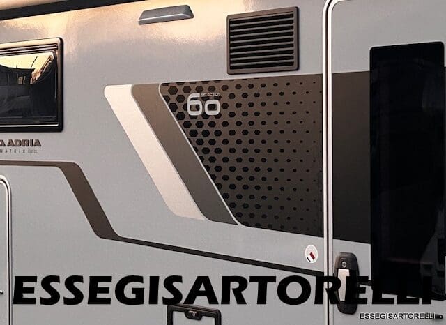 ADRIA MATRIX 60° SELECTION M 650 DL AUTOMATICO SILVER 2026 GEMELLI GARAGE BASCULANTE pieno