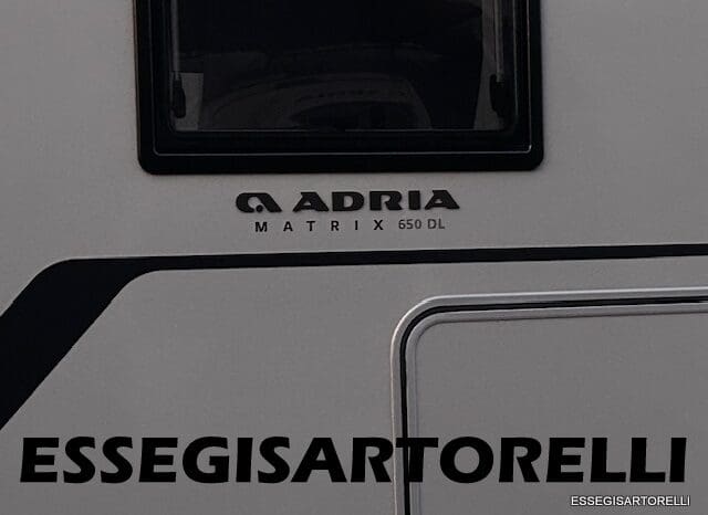 ADRIA MATRIX 60° SELECTION M 650 DL AUTOMATICO SILVER 2026 GEMELLI GARAGE BASCULANTE pieno
