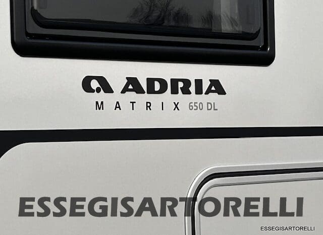 ADRIA MATRIX 60° SELECTION M 650 DL AUTOMATICO SILVER 2026 GEMELLI GARAGE BASCULANTE pieno