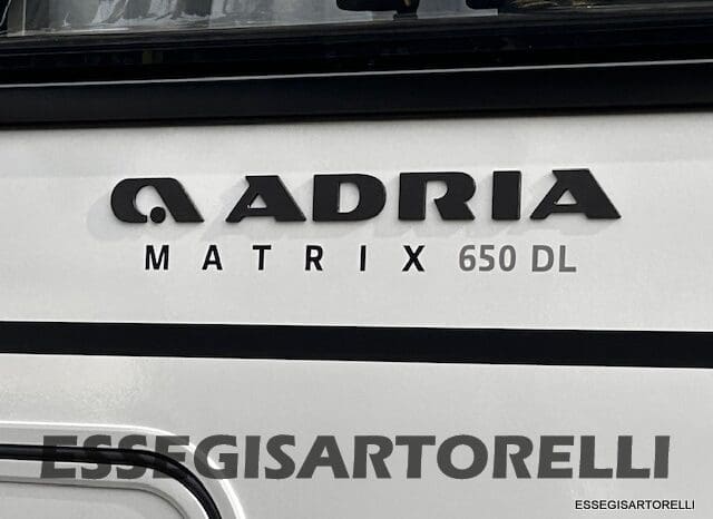 ADRIA MATRIX 60° SELECTION M 650 DL AUTOMATICO SILVER 2026 GEMELLI GARAGE BASCULANTE pieno