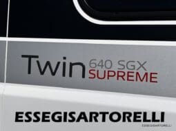 ADRIA TWIN SUPREME 640 SGX 35H UNIPROPRIETARIO KM 9.142 GARAGE 2021 pieno