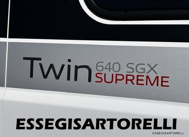 ADRIA TWIN SUPREME 640 SGX 35H UNIPROPRIETARIO KM 9.142 GARAGE 2021 pieno