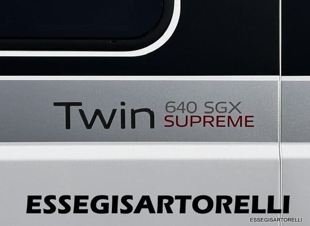 ADRIA TWIN SUPREME 640 SGX 35H UNIPROPRIETARIO KM 9.142 GARAGE 2021 pieno