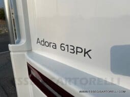 ADRIA ADORA 613 PK UNIPROPRIETARIO 7 POSTI VETRORESINA 1.750 KG 2024 pieno