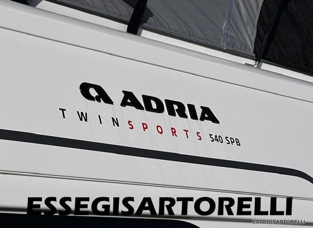 ADRIA NEW TWIN SPORTS 540 SPB AUTOMATICO UCONNECT SUPREME EDITION POPUP 2026 pieno
