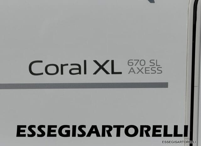 ADRIA CORAL XL A 670 SL AUTOMATICO 2022 FIAT 5 POSTI GARAGE pieno