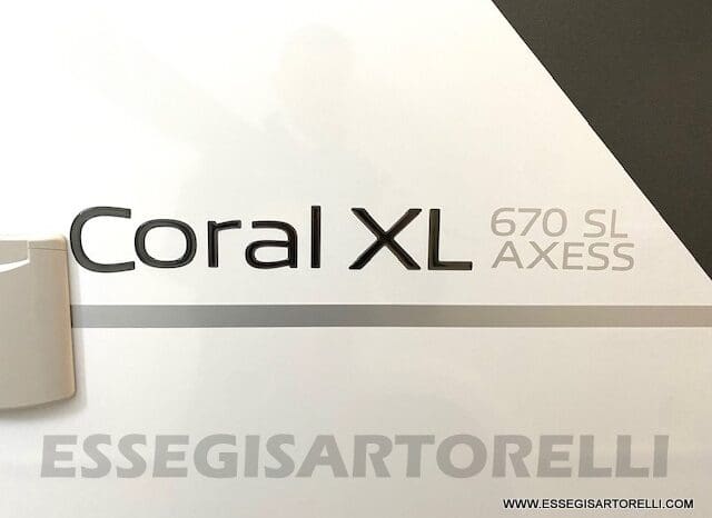 ADRIA CORAL XL A 670 SL AUTOMATICO 2022 FIAT 5 POSTI GARAGE pieno