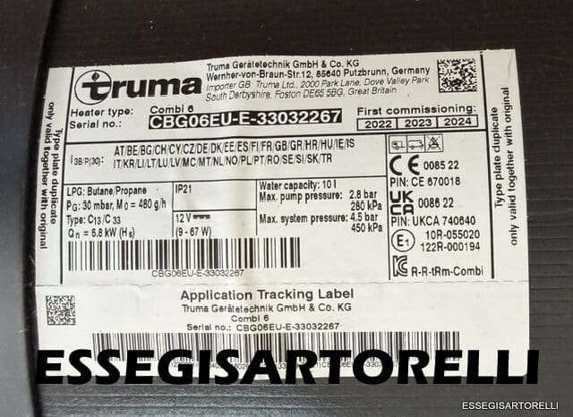 FENDT BIANCO ACTIVE 550 SD 12/2023 UNIPROPRIETARIO MOVER AL-KO MAMMUT pieno