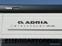 ADRIA TWIN SUPREME EDITION 600 SPB AUTOMATICO AT8 599 CM ADAS 2026 pieno