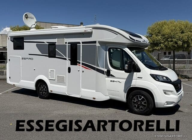 ROLLER TEAM ZEFIRO 284 TL FULL 2022 UNIPROPR. GEMELLI E BASCULANTE pieno