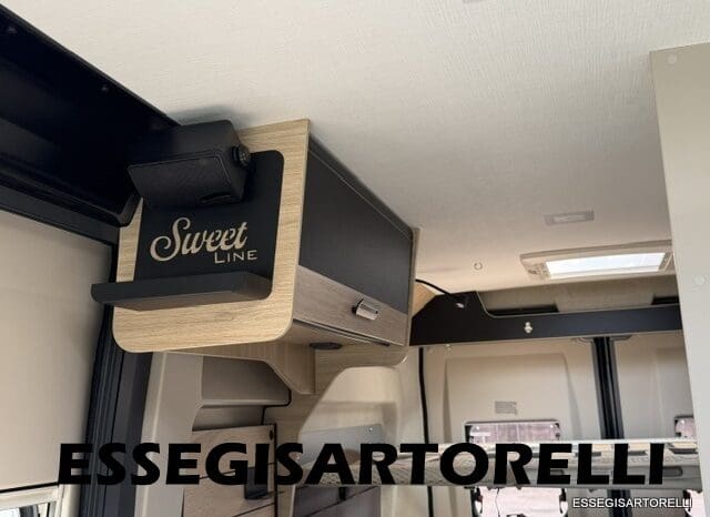 CHAUSSON SWEET LINE V 594 MAX AUTOMATICO FULL LITHIO 599 CM DOPPIO MATRIMONIALE IN CODA 2026 pieno