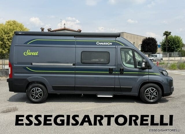 CHAUSSON SWEET LINE V 594 MAX AUTOMATICO FULL LITHIO 599 CM DOPPIO MATRIMONIALE IN CODA 2026 pieno