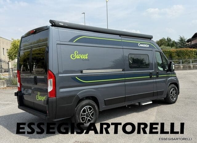 CHAUSSON SWEET LINE V 594 MAX AUTOMATICO FULL LITHIO 599 CM DOPPIO MATRIMONIALE IN CODA 2026 pieno
