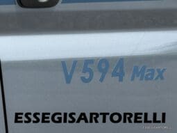 CHAUSSON SWEET LINE V 594 MAX AUTOMATICO FULL LITHIO 599 CM DOPPIO MATRIMONIALE IN CODA 2026 pieno