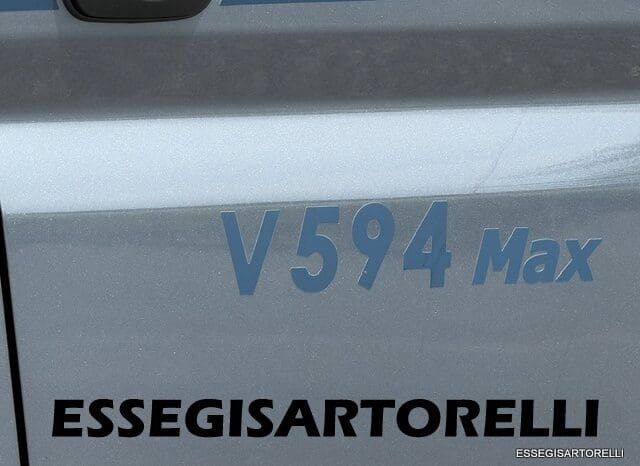 CHAUSSON SWEET LINE V 594 MAX AUTOMATICO FULL LITHIO 599 CM DOPPIO MATRIMONIALE IN CODA 2026 pieno