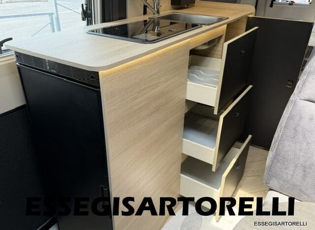 CHAUSSON SWEET LINE V 594 MAX AUTOMATICO FULL LITHIO 599 CM DOPPIO MATRIMONIALE IN CODA 2026 pieno
