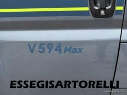 CHAUSSON SWEET LINE V 594 MAX AUTOMATICO FULL LITHIO 599 CM DOPPIO MATRIMONIALE IN CODA 2026 pieno