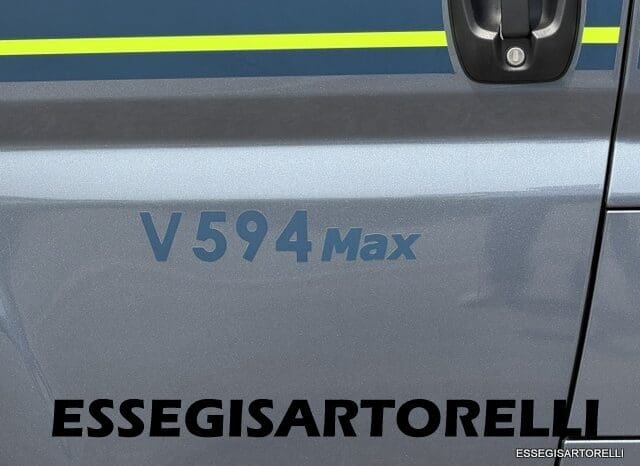 CHAUSSON SWEET LINE V 594 MAX AUTOMATICO FULL LITHIO 599 CM DOPPIO MATRIMONIALE IN CODA 2026 pieno