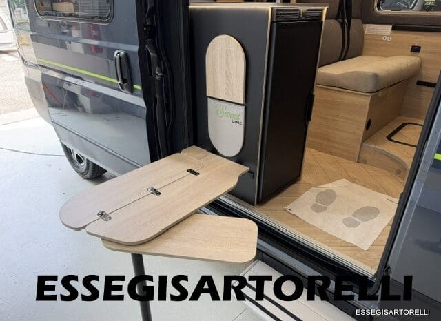 CHAUSSON SWEET LINE V 594 MAX AUTOMATICO FULL LITHIO 599 CM DOPPIO MATRIMONIALE IN CODA 2026 pieno