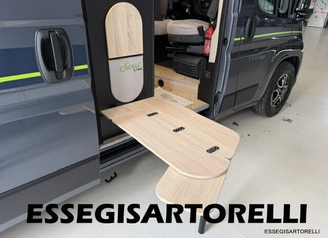CHAUSSON SWEET LINE V 594 MAX AUTOMATICO FULL LITHIO 599 CM DOPPIO MATRIMONIALE IN CODA 2026 pieno
